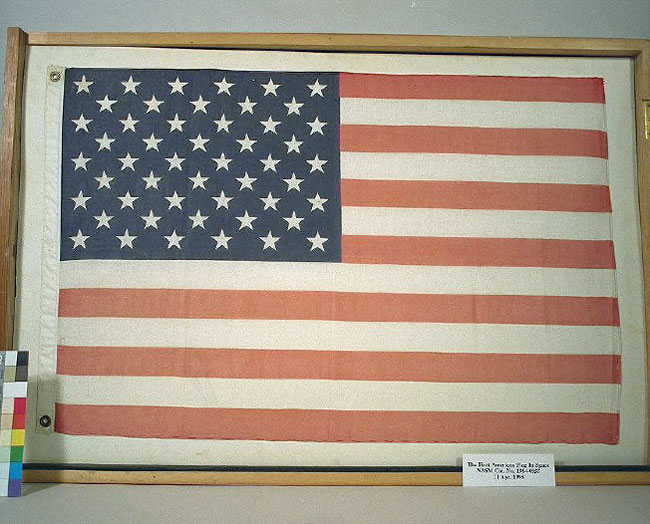 Stars, Stripes and Space: NASA and the 50-Star American Flag